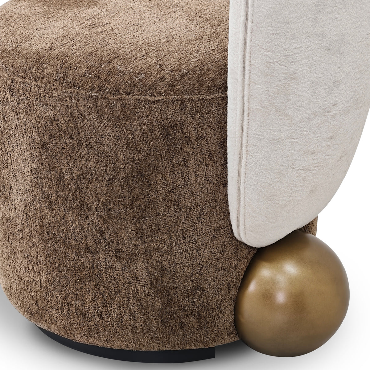 Bunny Back Upholstered Dining Chair | OROA