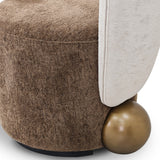 Bunny Back Upholstered Dining Chair | OROA