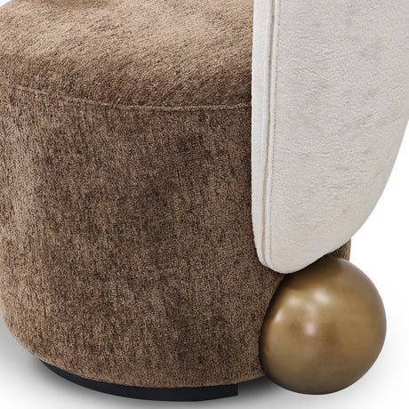 Bunny Back Upholstered Dining Chair | OROA