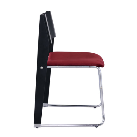 Mid-Century Upholstered Cushion Dining Chairs (2) | OROA