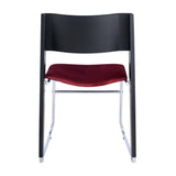 Mid-Century Upholstered Cushion Dining Chairs (2) | OROA