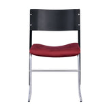 Mid-Century Upholstered Cushion Dining Chairs (2) | OROA
