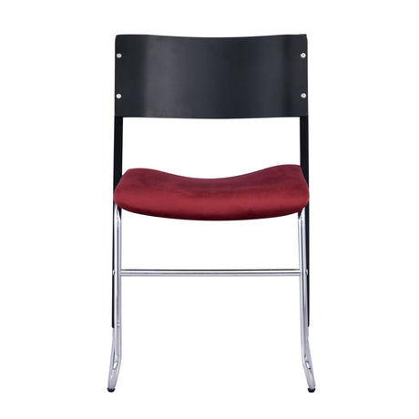 Mid-Century Upholstered Cushion Dining Chairs (2) | OROA