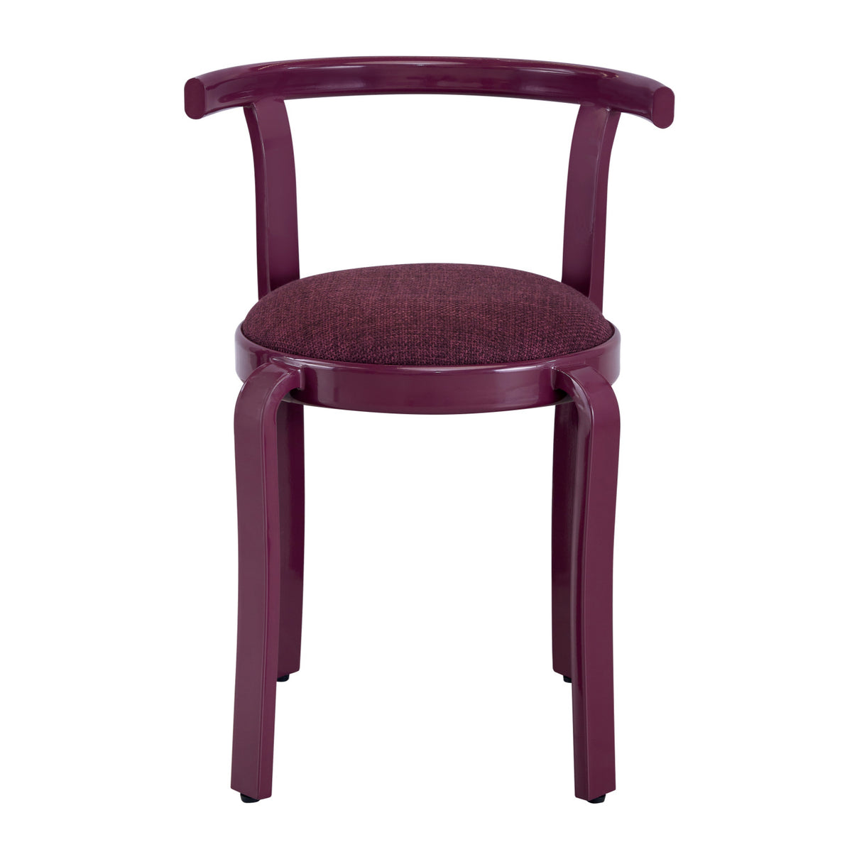 Minimalist Barrel-Back Dining Chairs (2) | OROA