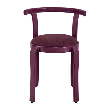 Minimalist Barrel-Back Dining Chairs (2) | OROA