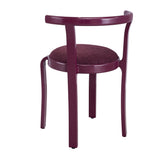 Minimalist Barrel-Back Dining Chairs (2) | OROA