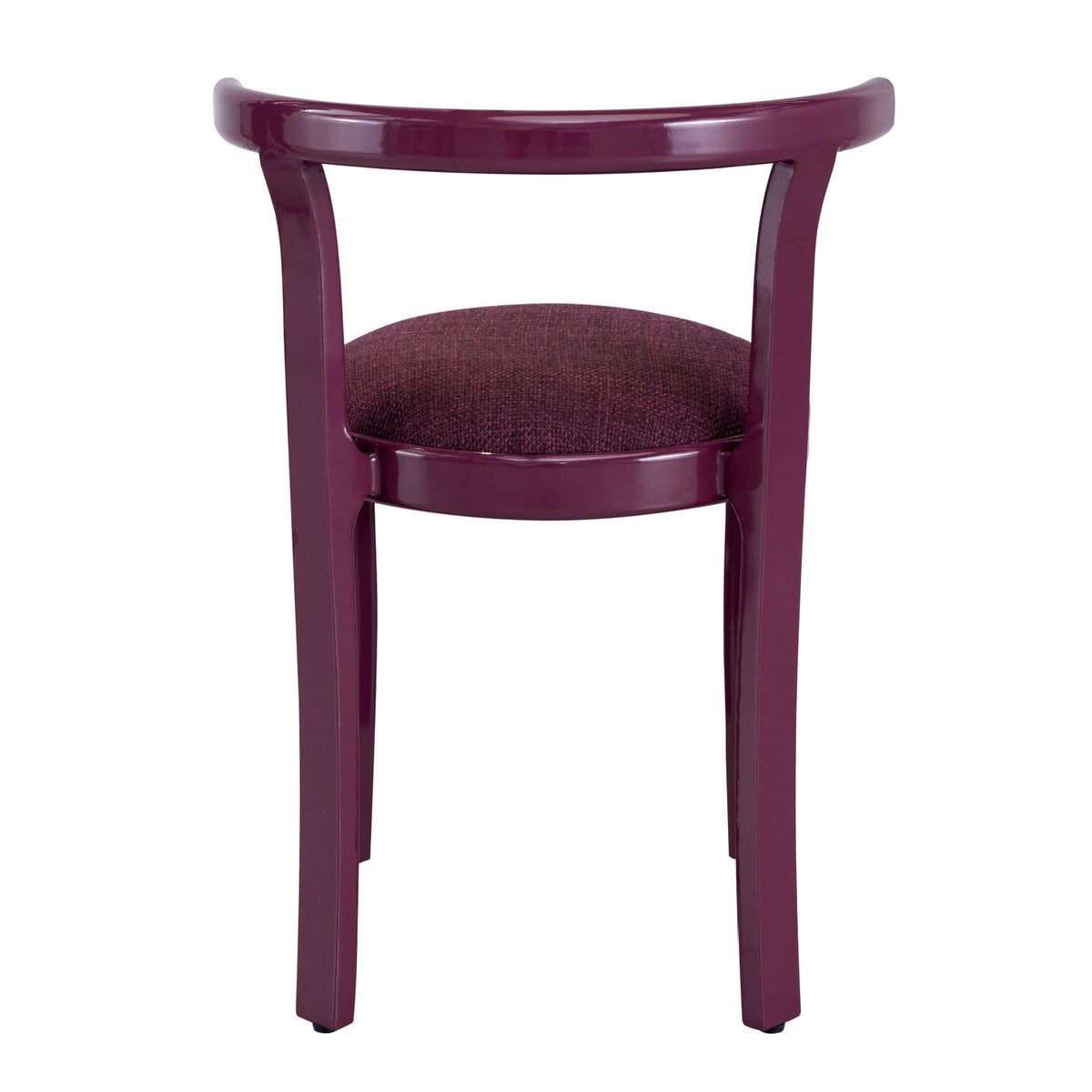 Minimalist Barrel-Back Dining Chairs (2) | OROA