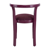 Minimalist Barrel-Back Dining Chairs (2) | OROA