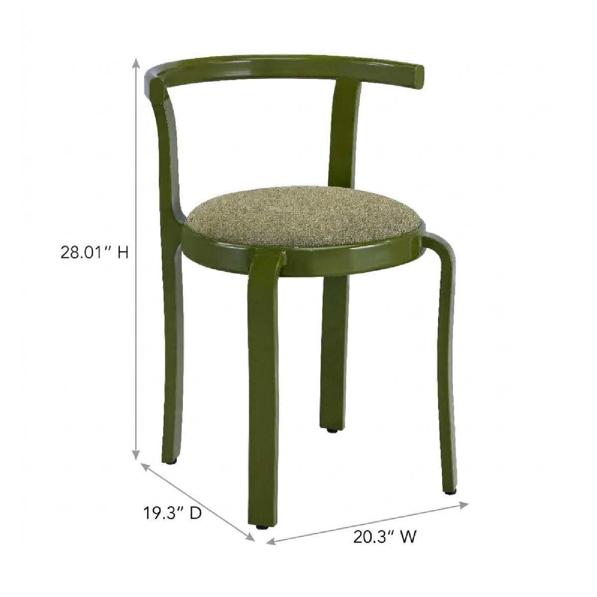 Modern European furniture - Modern Upholstered Dining Armchairs (2) 
- www.oroa.com