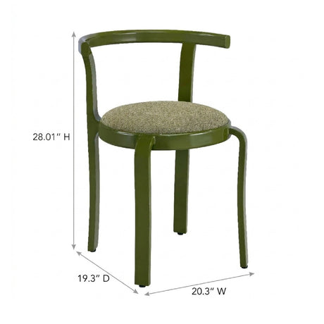 Modern European furniture - Modern Upholstered Dining Armchairs (2) 
- www.oroa.com