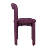 Purple Glossy Frame Dining Chairs (2) | OROA