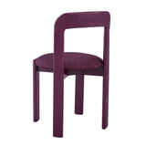 Purple Glossy Frame Dining Chairs (2) | OROA