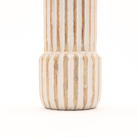 Decorative Wooden Candle Holder | OROA