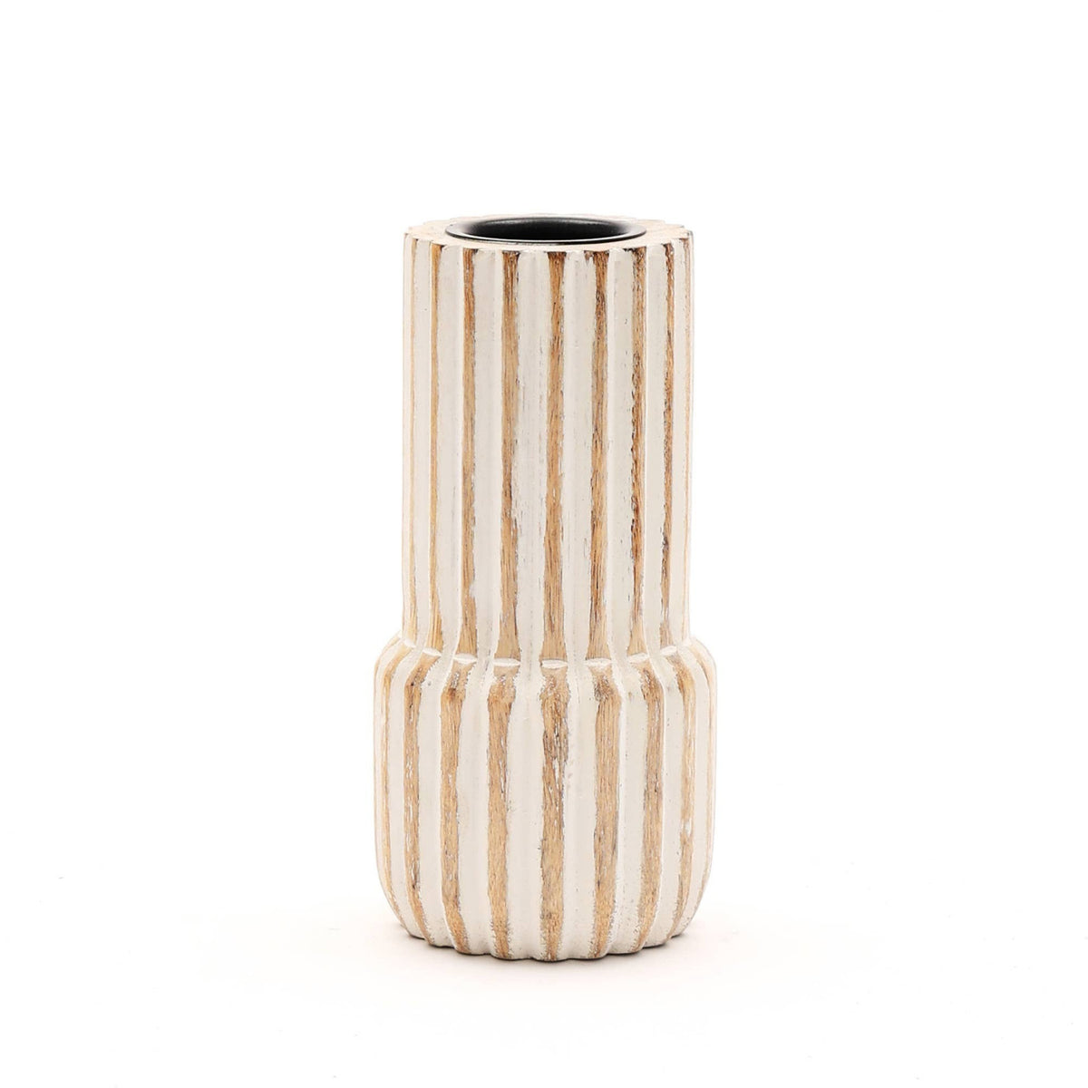 Decorative Wooden Candle Holder | OROA