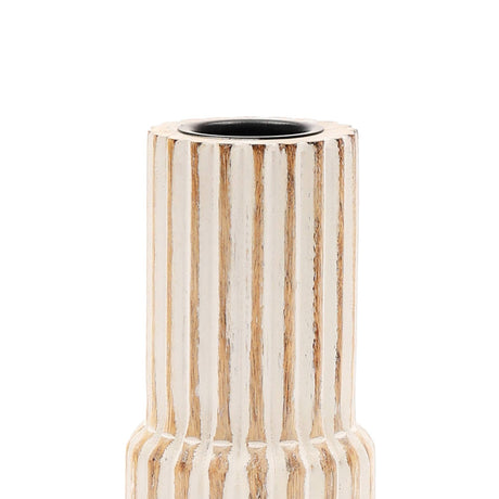 Decorative Wooden Candle Holder | OROA