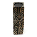 Elegant Wooden Centerpiece Candle Holder Stand | OROA