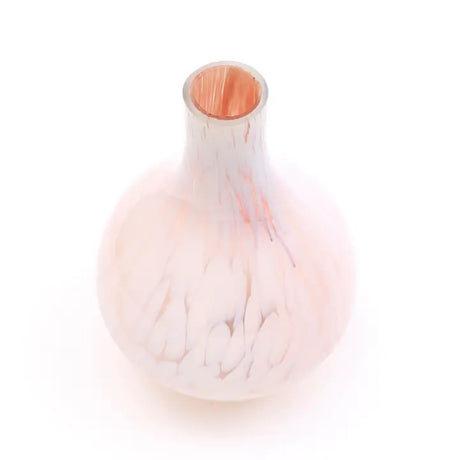 White Splutter Glass Vase | OROA