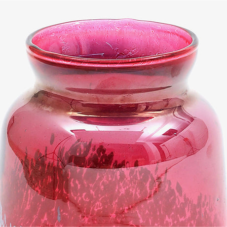 Pink Splutter Glass Vase | OROA