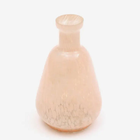 Ivory Splutter Glass Vase | OROA
