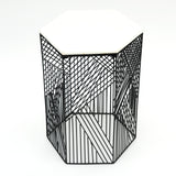 Hexagon Marble Top Nesting Tables (2) | OROA