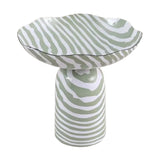 Sculptural Decorative Striped Bowl | OROA