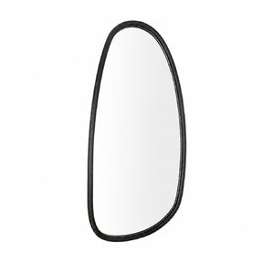Modern European furniture - Blackwash Mango Wood Wall Mirror - www.oroa.com