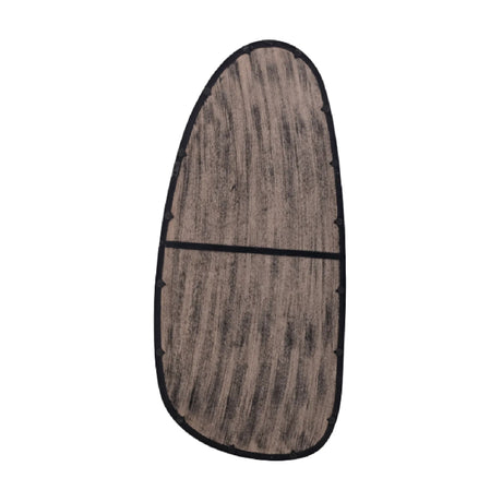 Blackwash Mango Wood Wall Mirror | OROA