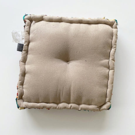 Multicolor Square Pouf Ottoman | OROA