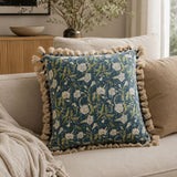 Floral Printed Throw Pillow | OROA