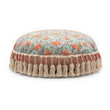 Round Printed Boho Floor Pillow | OROA Kids