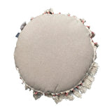Round Printed Boho Floor Pillow | OROA Kids