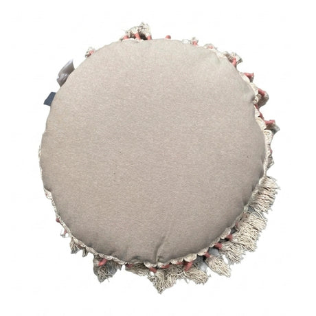 Round Printed Boho Floor Pillow | OROA Kids