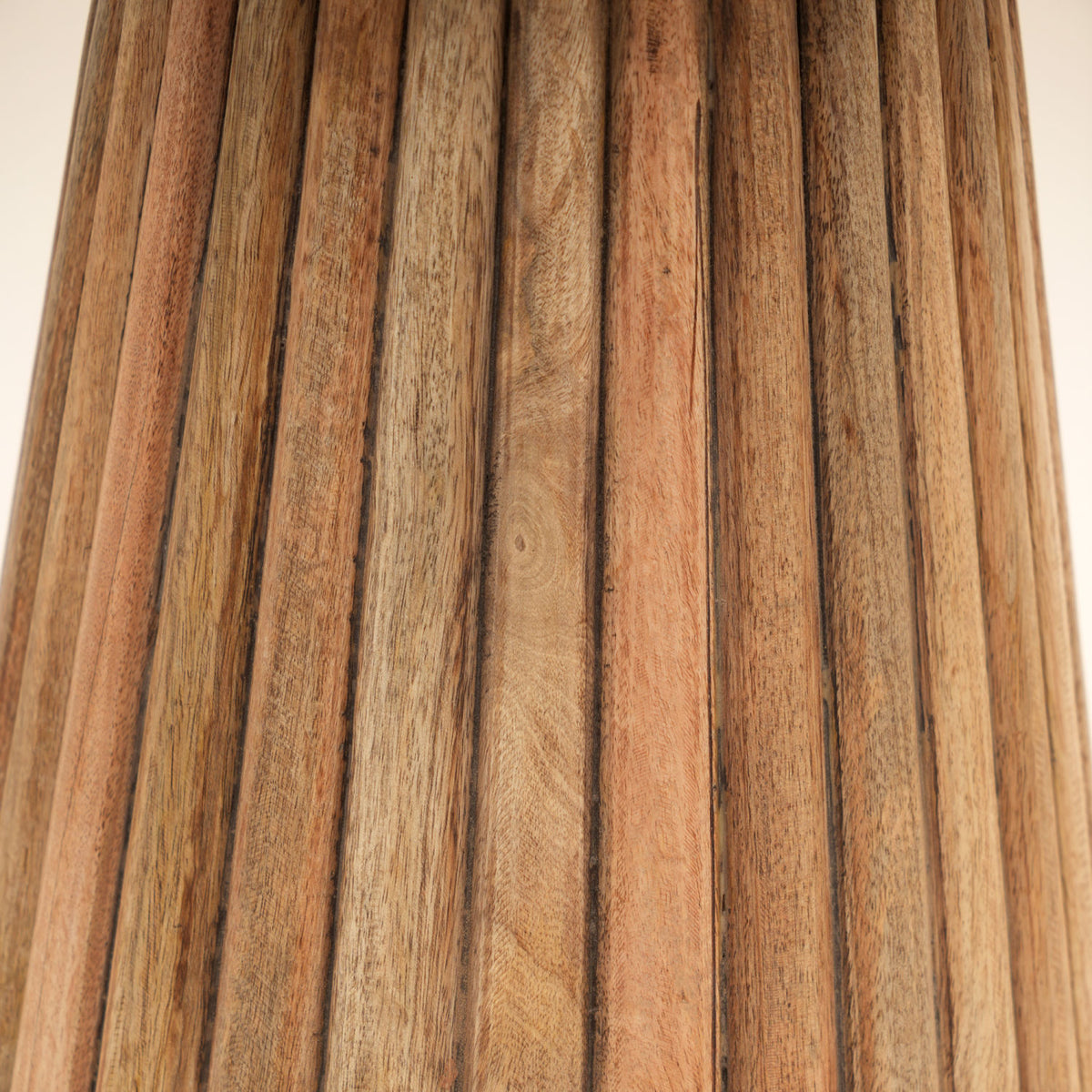 Modern European furniture - Mango Wood Round Side Table - www.oroa.com