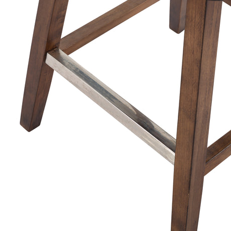 Modern European furniture - Gray Swivel Upholstered Bar Stool - www.oroa.com