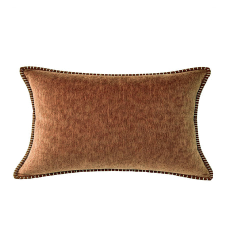 Modern European furniture - Light Brown Textured Throw Pillows (2) - www.oroa.com