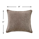 Modern European furniture - Camel Brown Textured Throw Pillows (2) - www.oroa.com