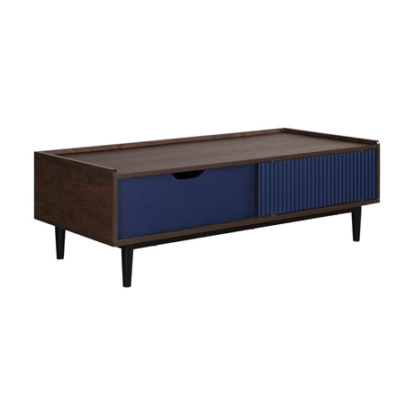 Blue Rectangular Coffee Table | OROA