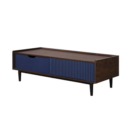 Blue Rectangular Coffee Table | OROA