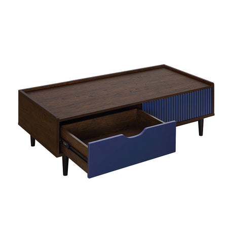 Blue Rectangular Coffee Table | OROA