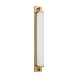 Antique Brass Integrated LED Wall Lamp | OROA