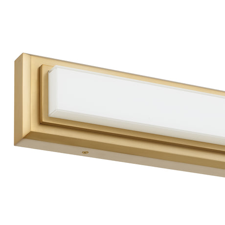 Antique Brass Bathroom LED Light Bar | OROA