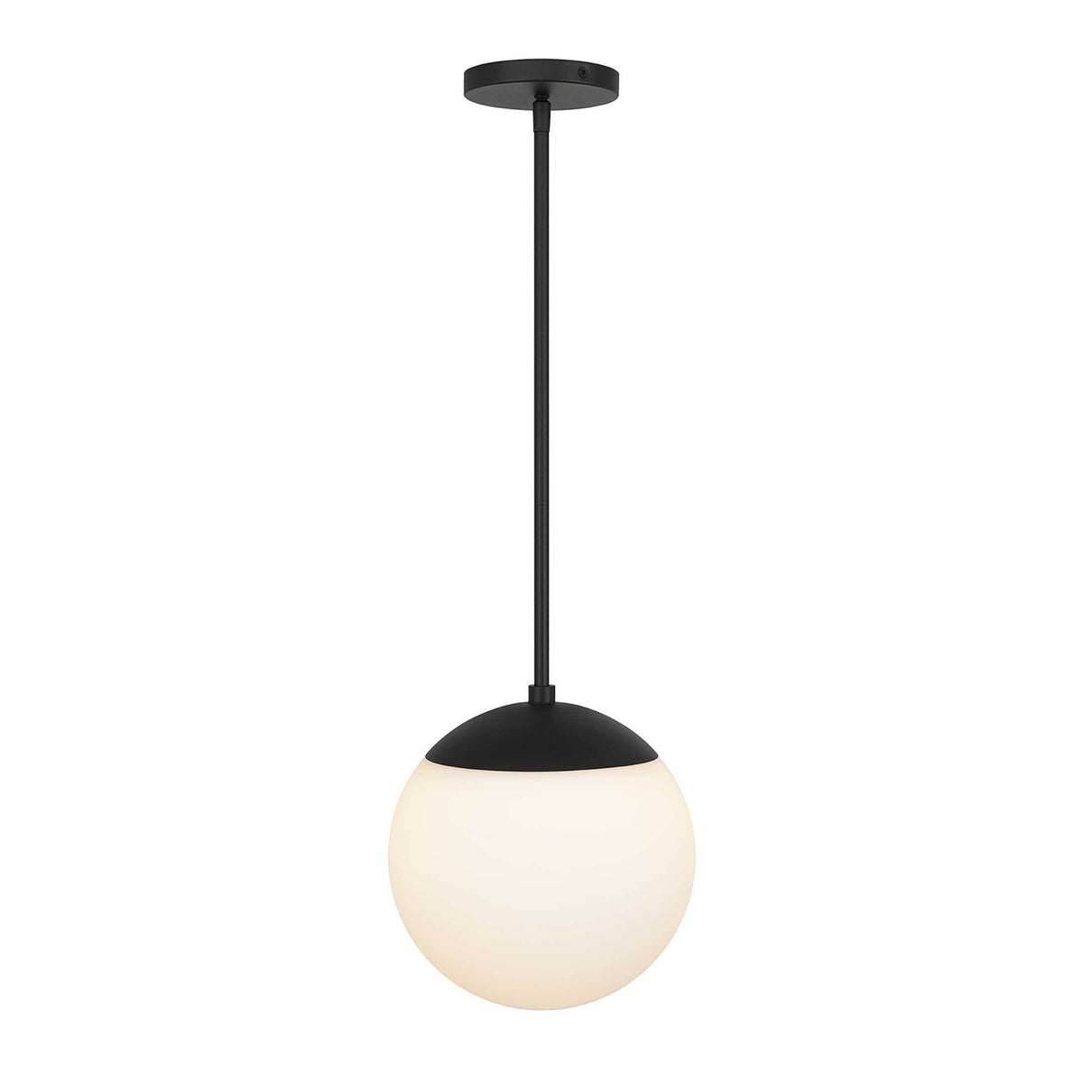 White Glass Globe Pendant Light | OROA
