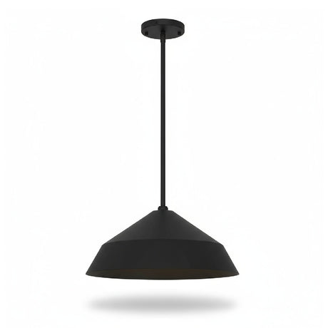 Integrated LED Black Pendant Lamp | OROA