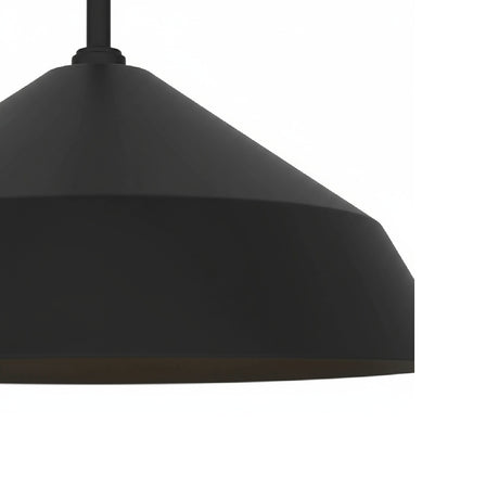 Integrated LED Black Pendant Lamp | OROA