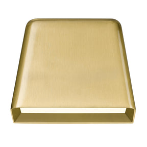 Modern European furniture - Brushed Brass LED Wall Sconce - www.oroa.com