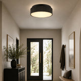 Black LED Flush Mount Ceiling Light | OROA