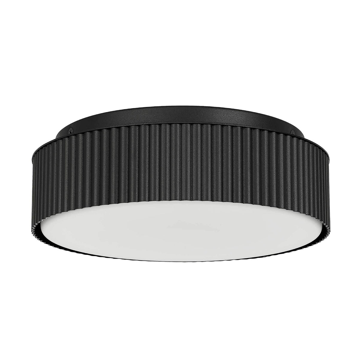 Black LED Flush Mount Ceiling Light | OROA