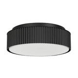 Black LED Flush Mount Ceiling Light | OROA