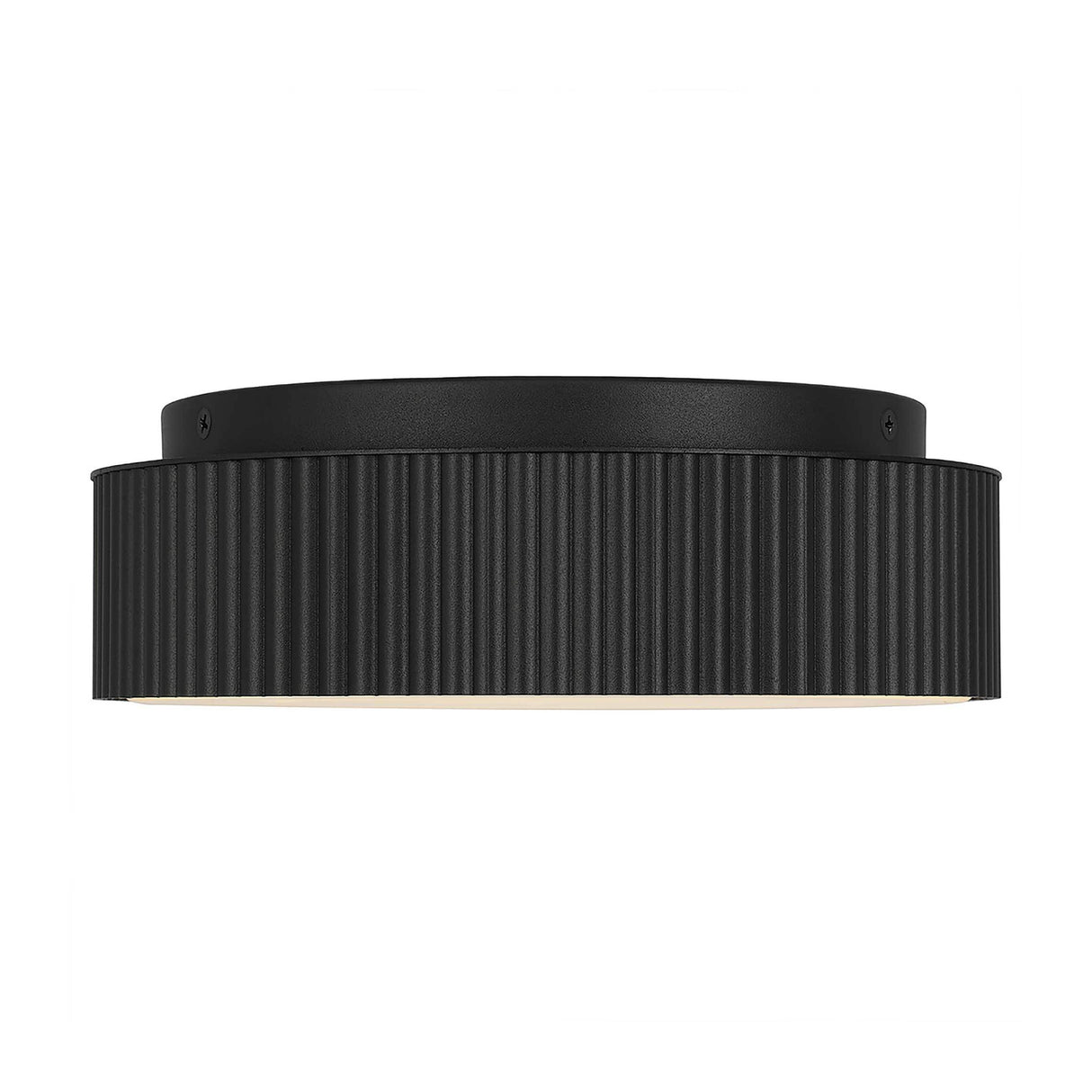 Black LED Flush Mount Ceiling Light | OROA