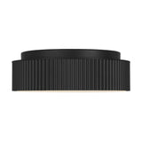 Black LED Flush Mount Ceiling Light | OROA